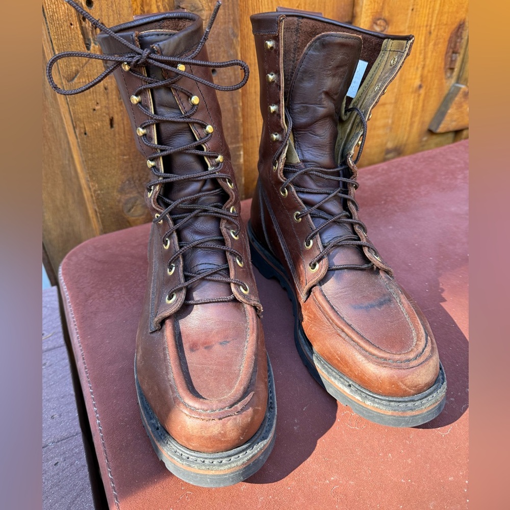 Filson Dark Uplander, non-insulated Leather Men's Boots size 9.5